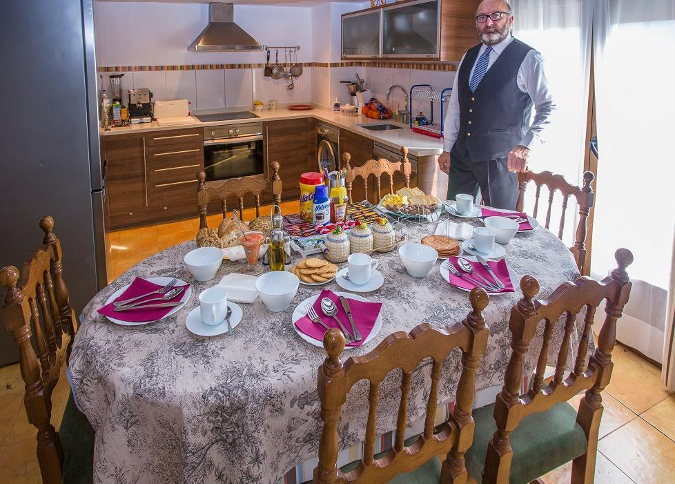 B&B Casa Forcada Enate Eksteriør billede
